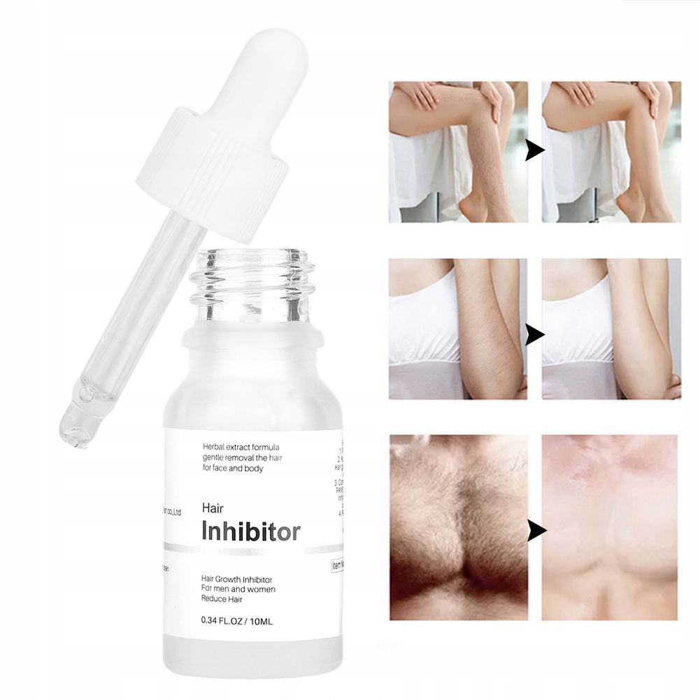 TRWAŁE USUWANIE WŁOSÓW 10g/ml Inhibitor Marka bez marki