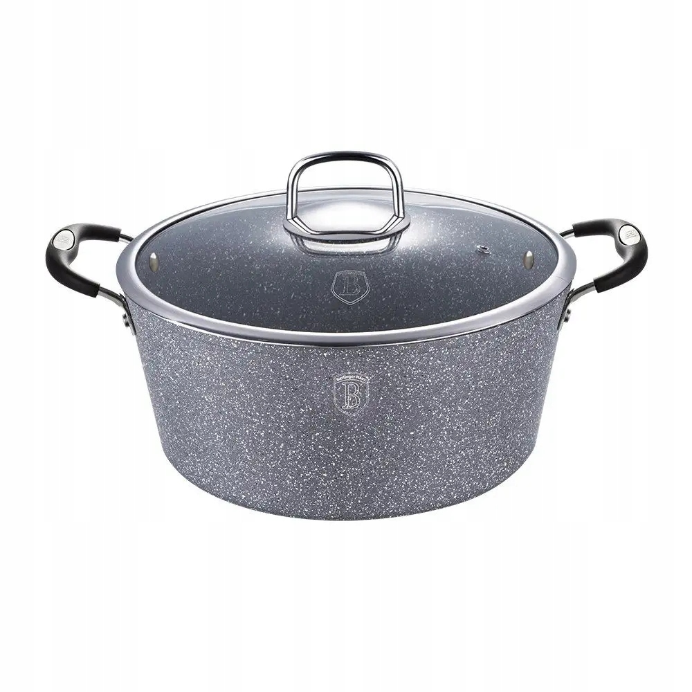 Hrnec tradiční Berlinger Haus Grey Stone Touch 6,1L BH-1153