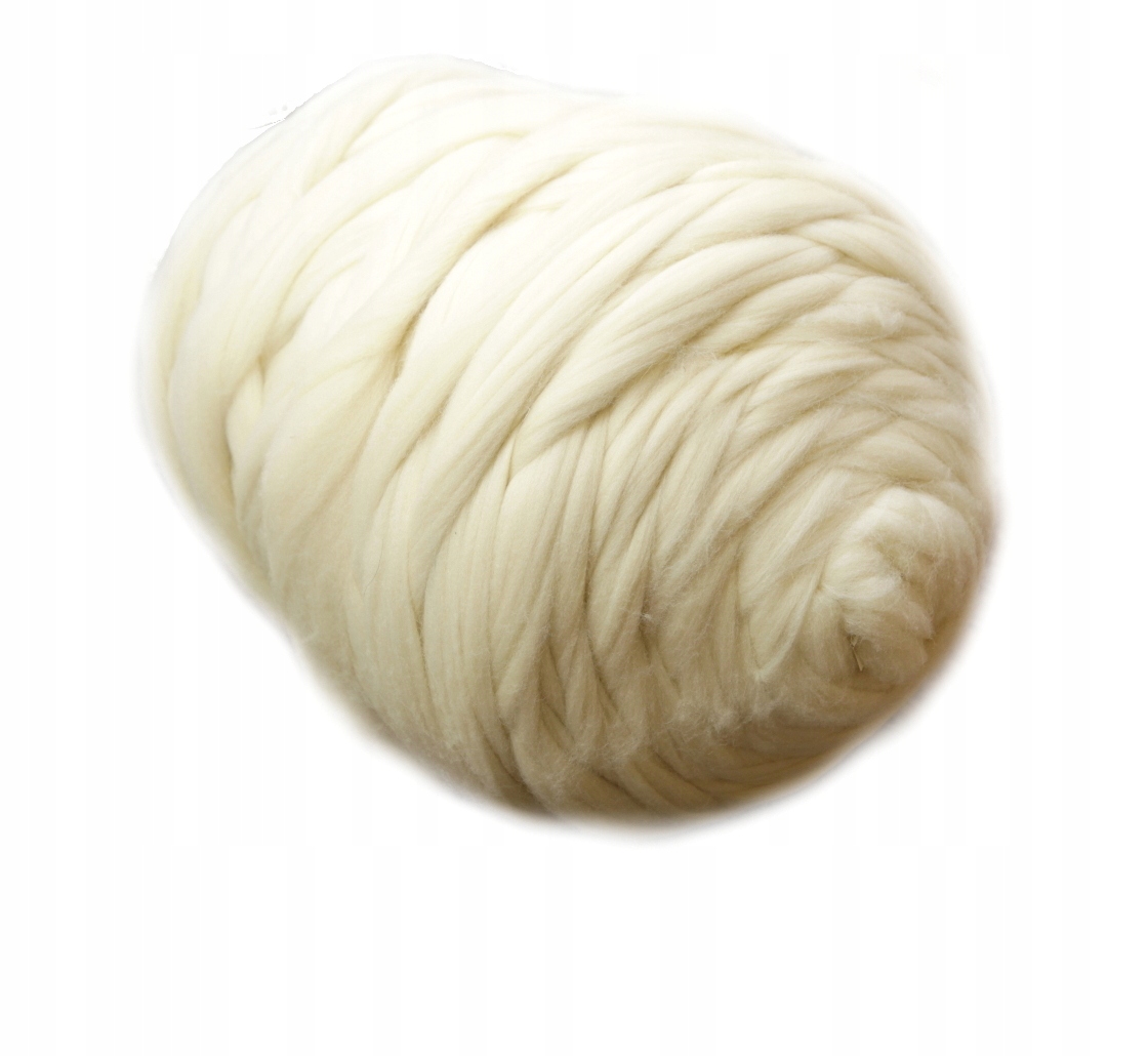 Česací vlna na pletení přikrývek 4,5kg Natural