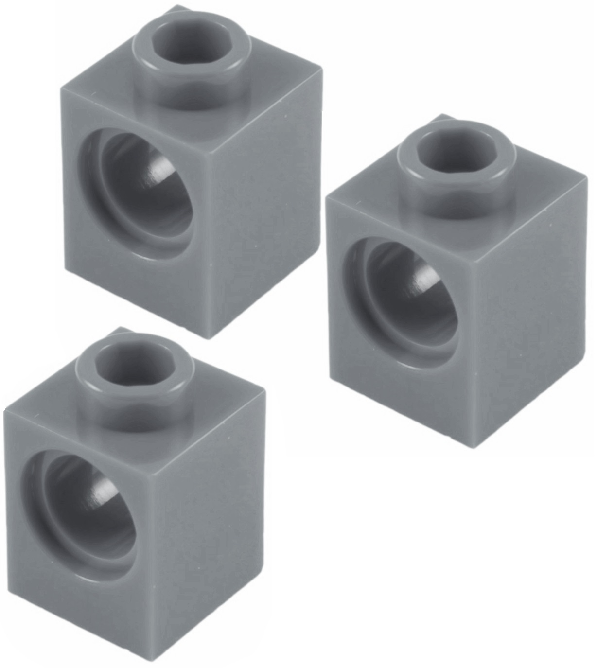 

22150a Lego 6541 4210639 brick 1x1 c.szary Db 3szt