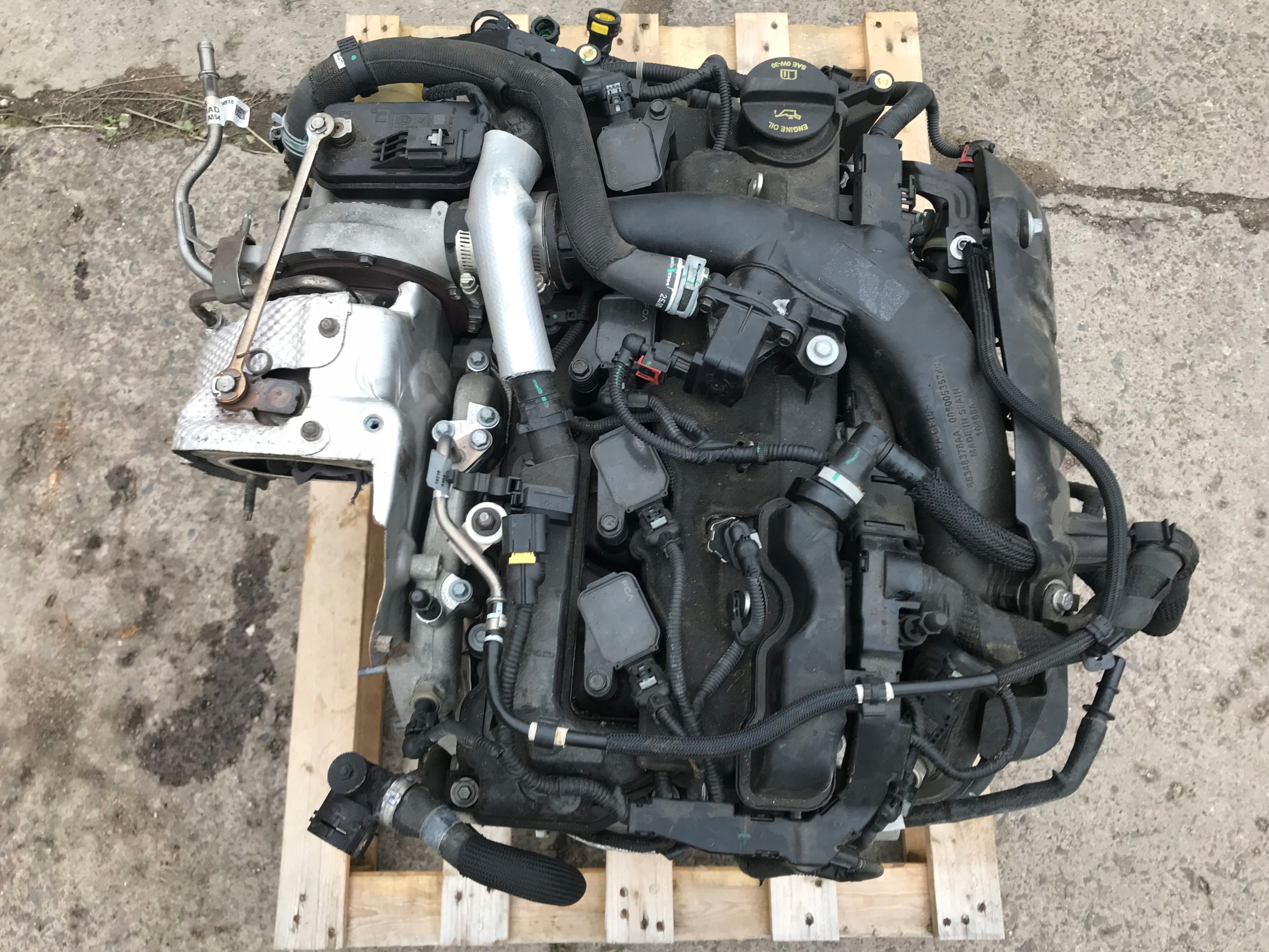 ALFA ROMEO GIULIA 2.0T 2018r двигатель комплектный 39 тыс ЛС.