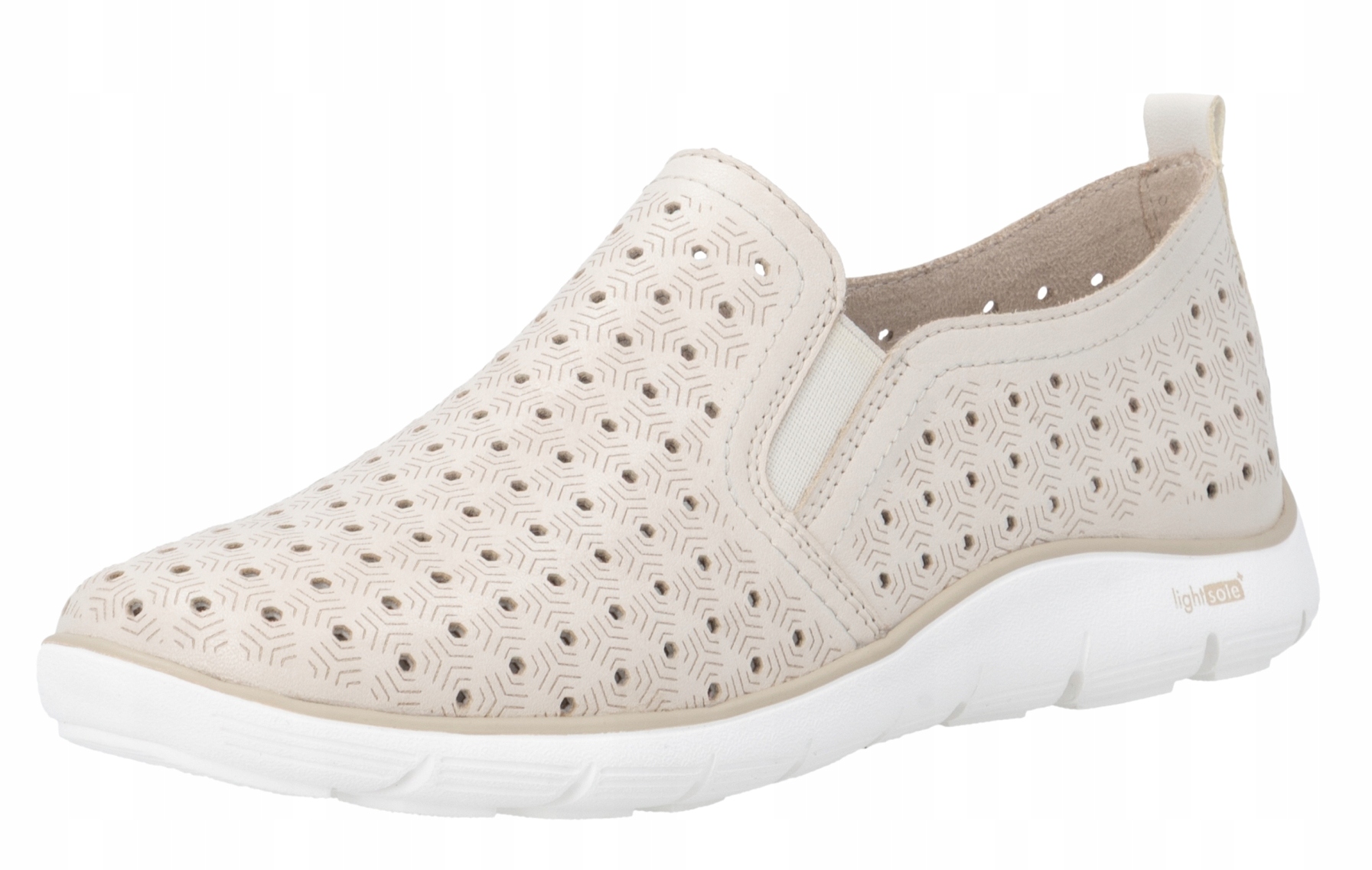 Remonte D3G04-60 vel.36 béžové nazouvací sportovní polobotky Rieker Soft