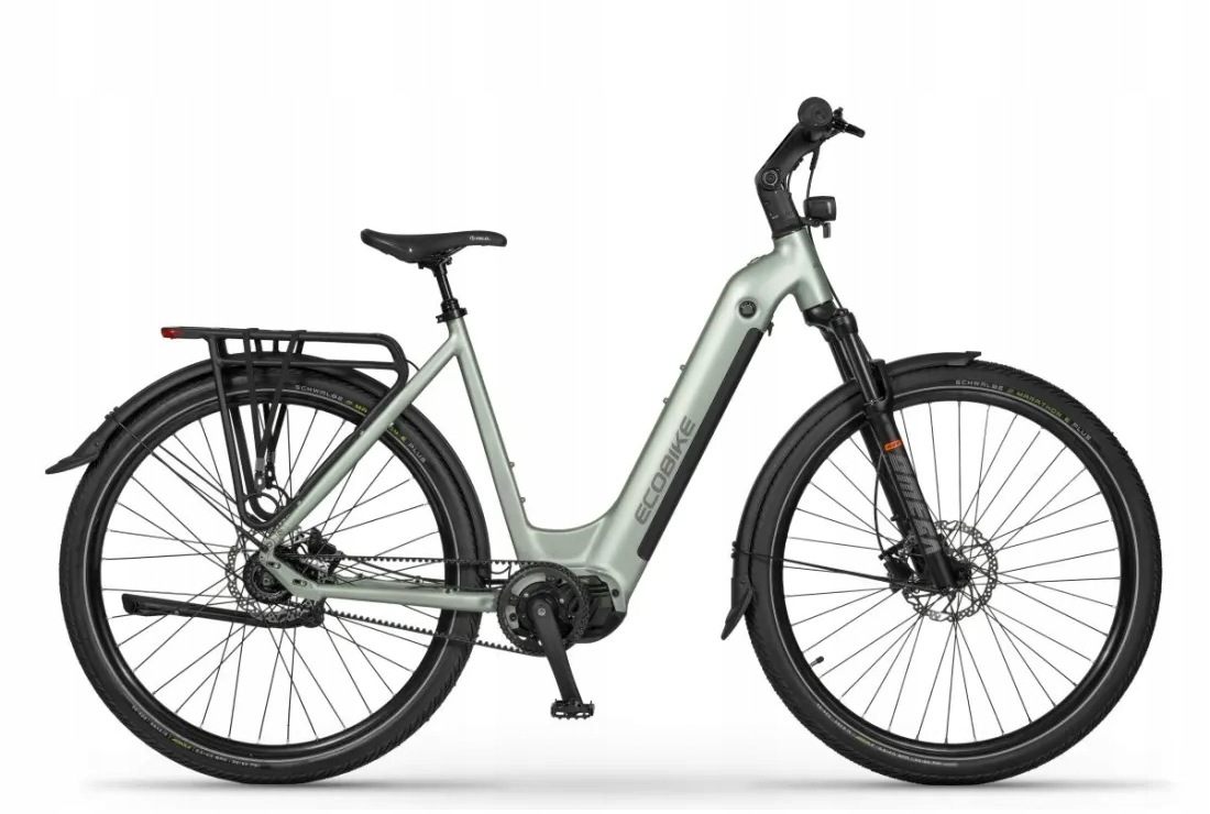 Rower elektryczny Ecobike LX 400 19" 36V 25Ah Lg 900Wh Artic Silver Ubezpie