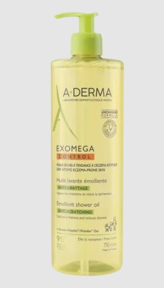 A-derma Exomega Control Olejek emolient pod Prysznic skóra Atopowa 750ml