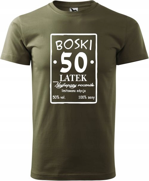 

Boski 50 latek Limited Koszulka Urodziny