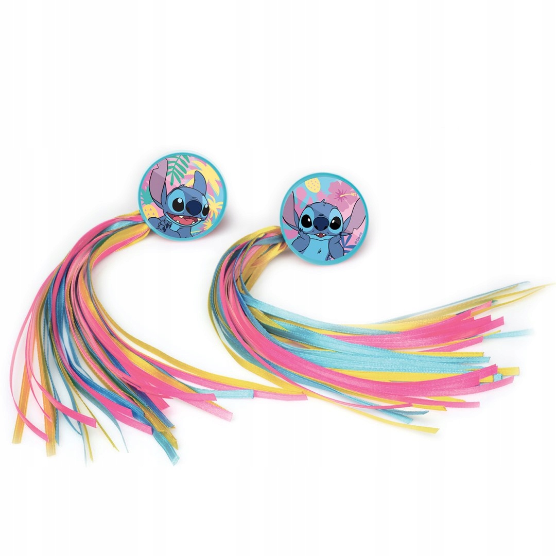 WSTĄŻKI NA KIEROWNICĘ ROWEREK HULAJNOGA STITCH