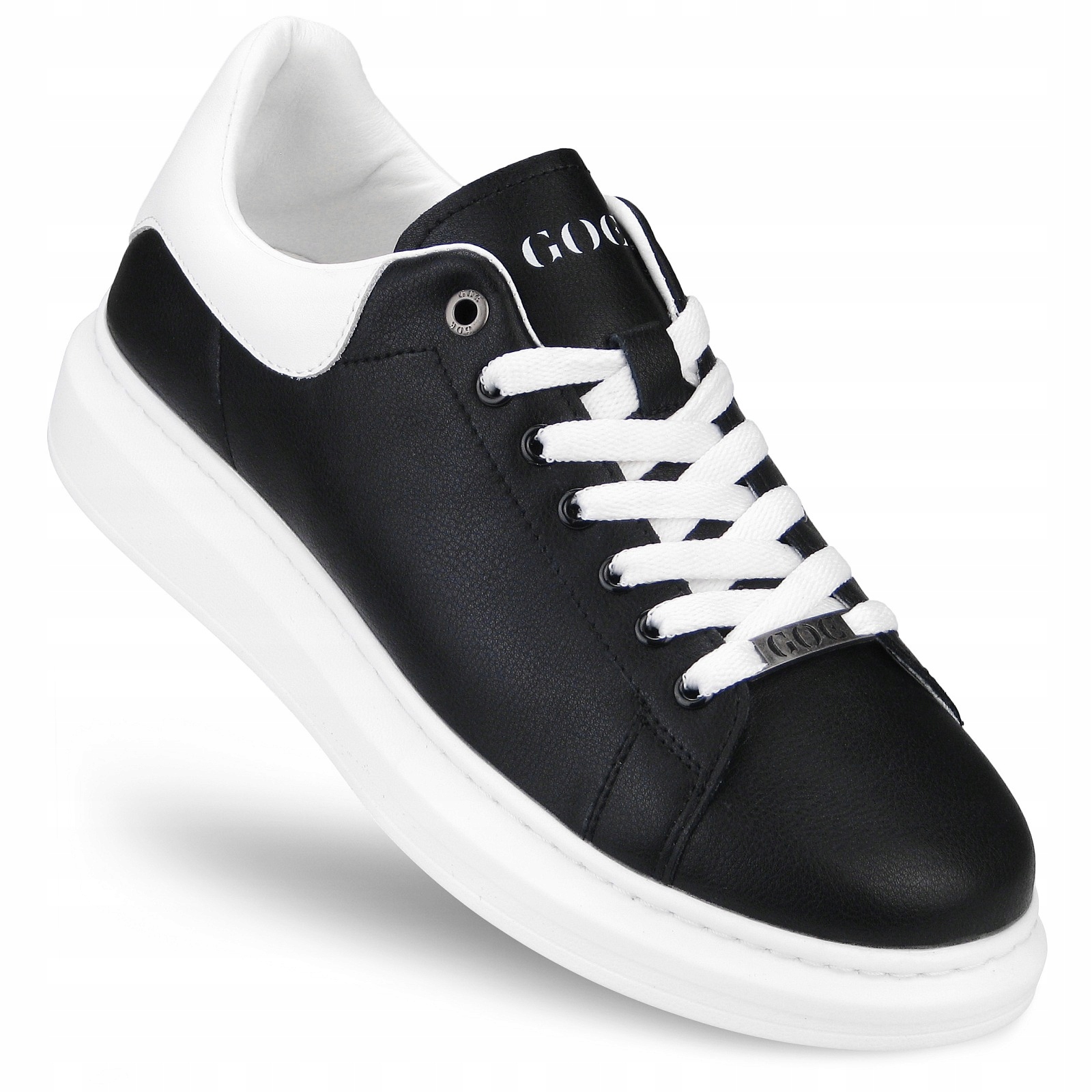 

Buty męskie Goe sneakersy JJ1N4065 Skóra 44
