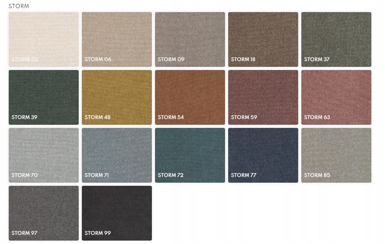 Próbki tkanin STORM