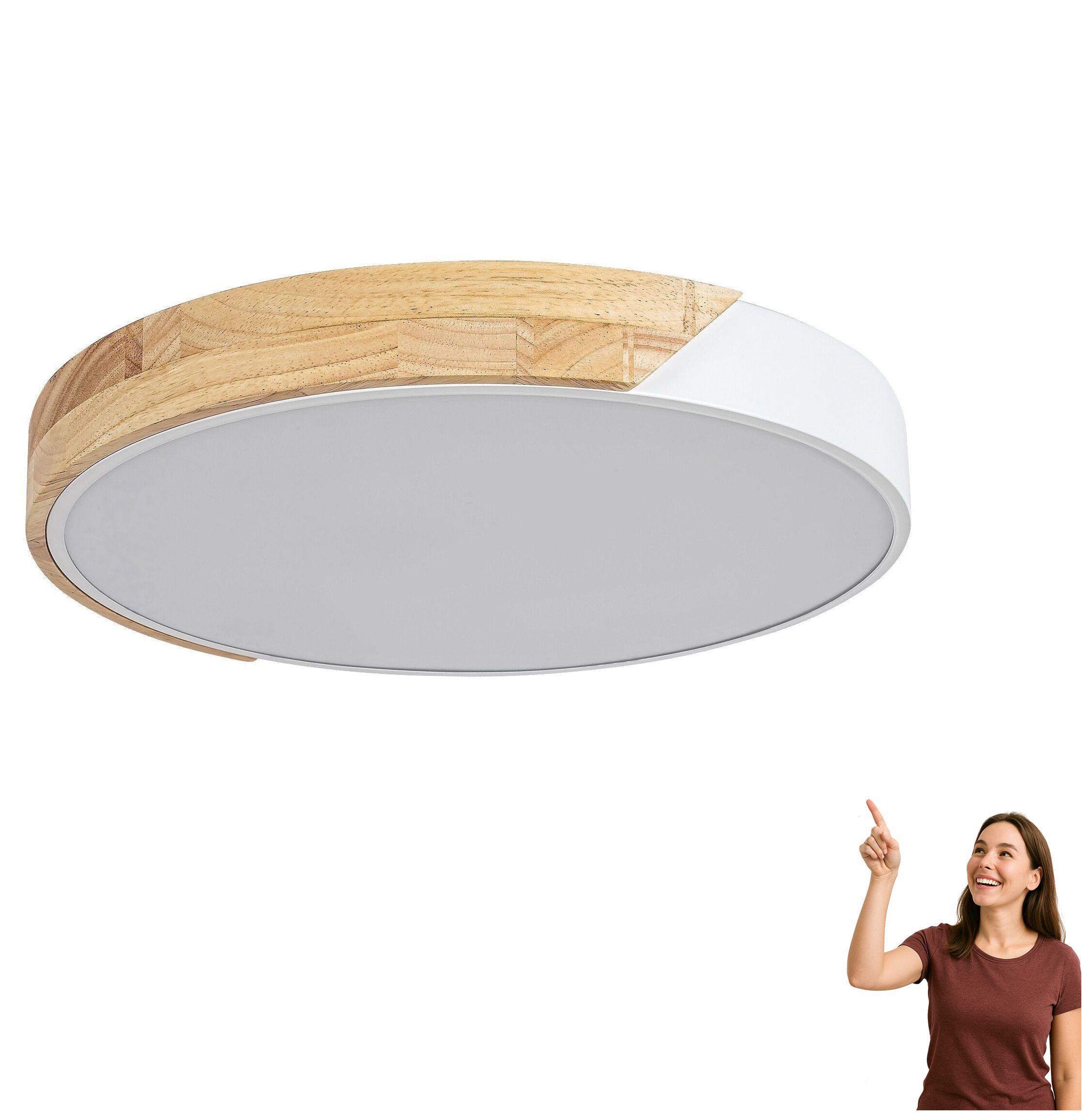 Stropná Led lampa 24W Maple 3527 Rabalux