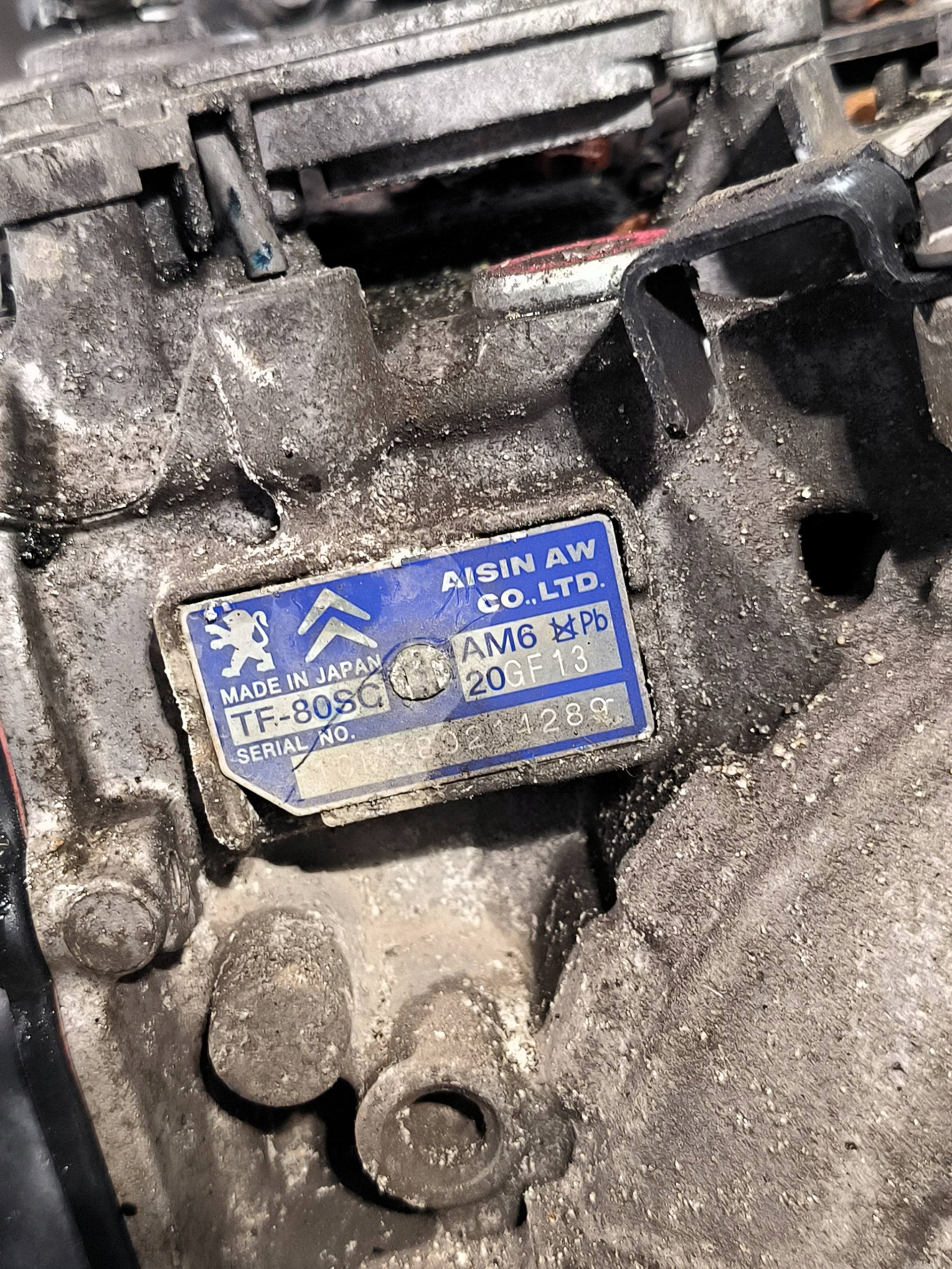CAMBIO 20GF13 2.0 HDI CITROEN C5 II X7 LIFT