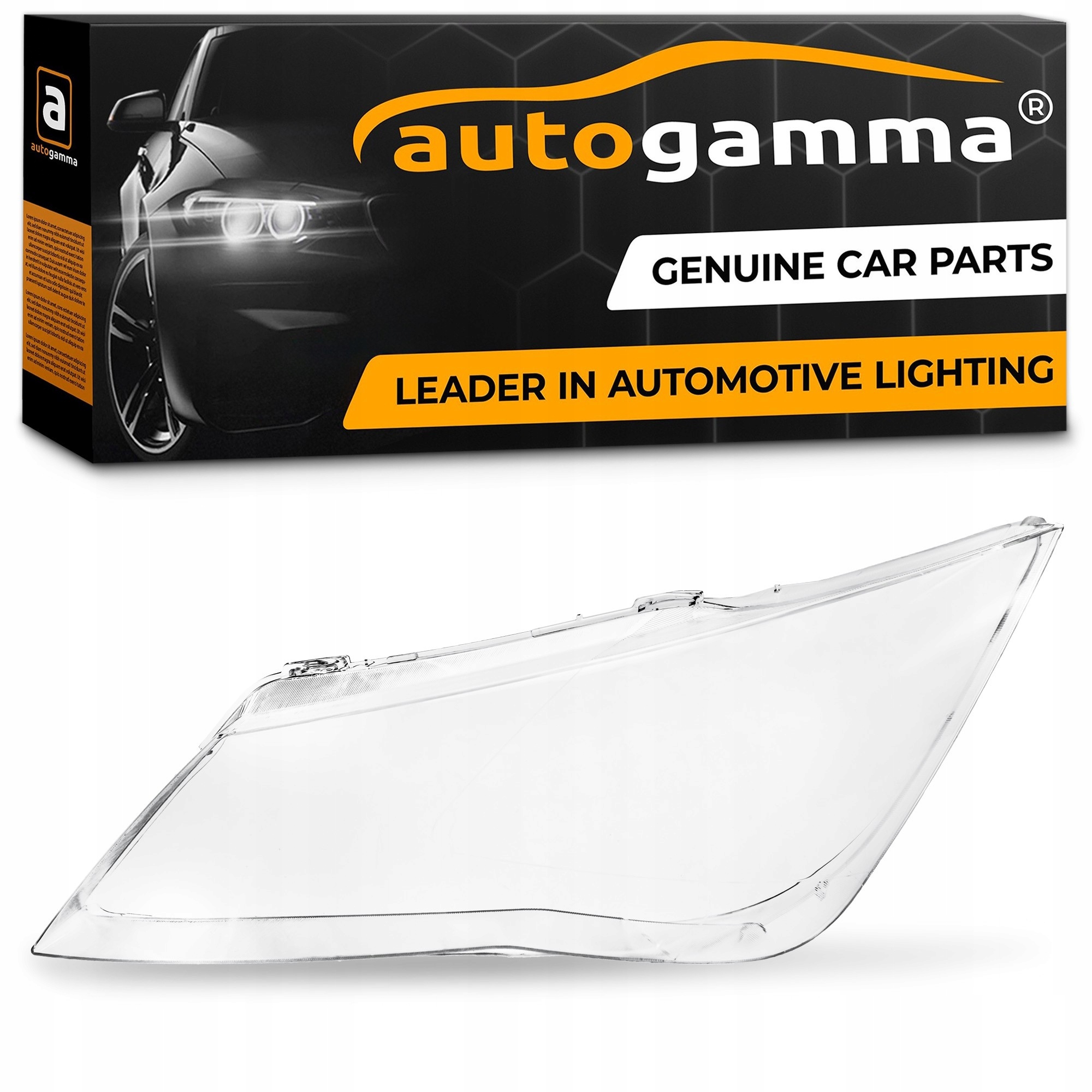 Sklo světlometu pro přední světlomety Seat Leon III (12-20) Levý