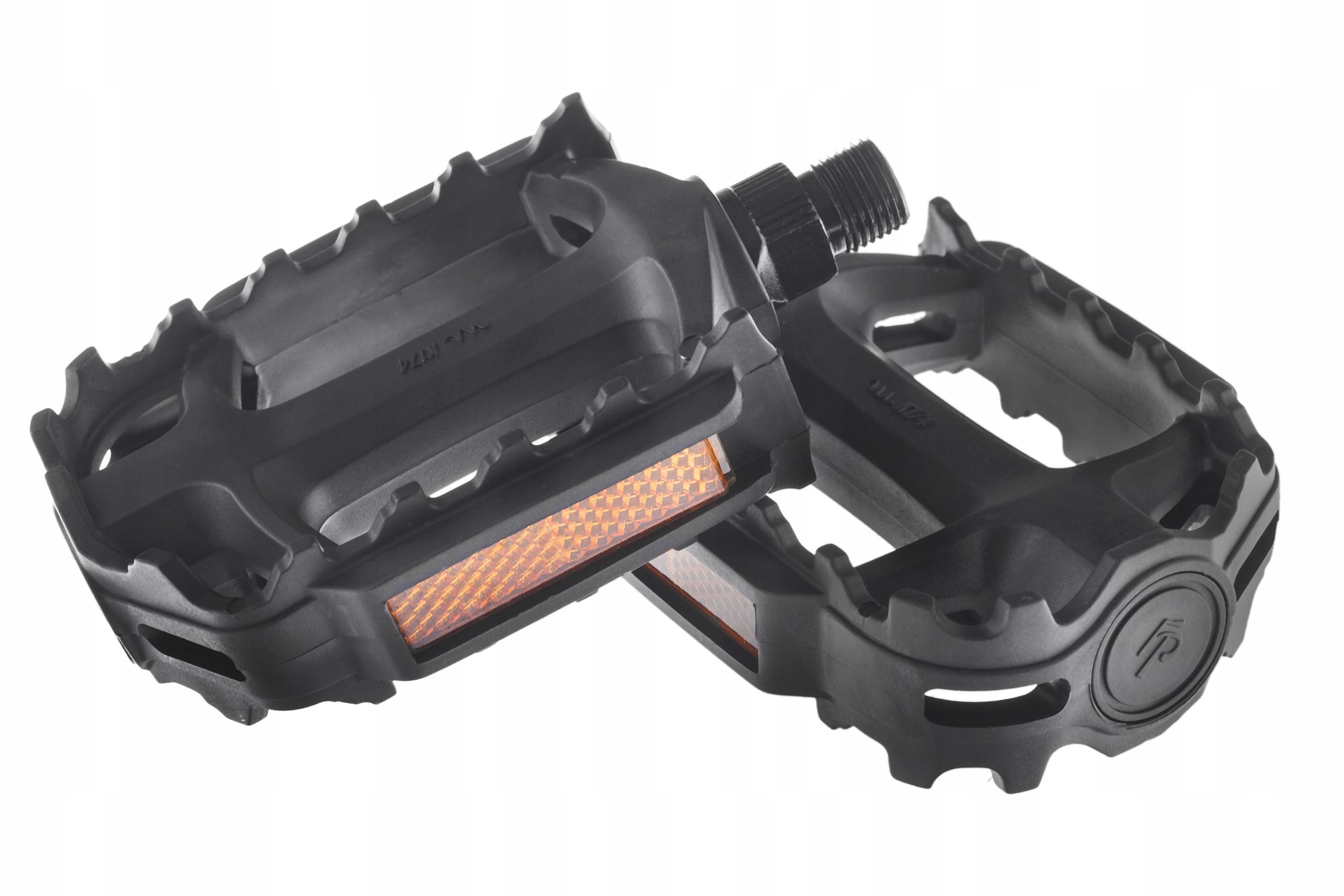 PEDAŁY ROWEROWE PLASTIKOWE Z ODBLASKAMI 9/16