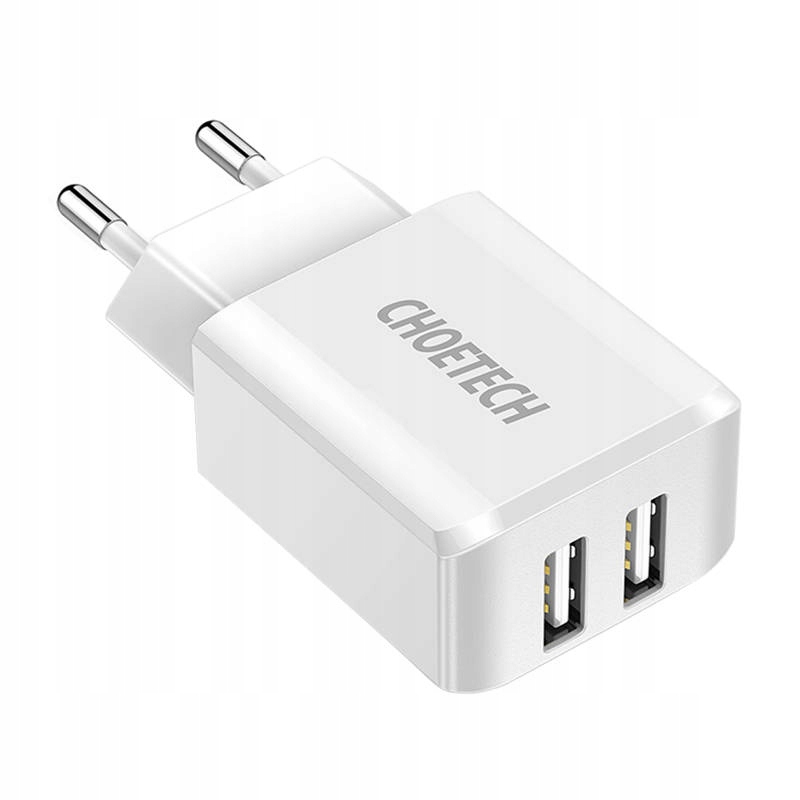 

Zasilacz Ładowarka Sieciowa Do Kamer 2A, 2xUSB