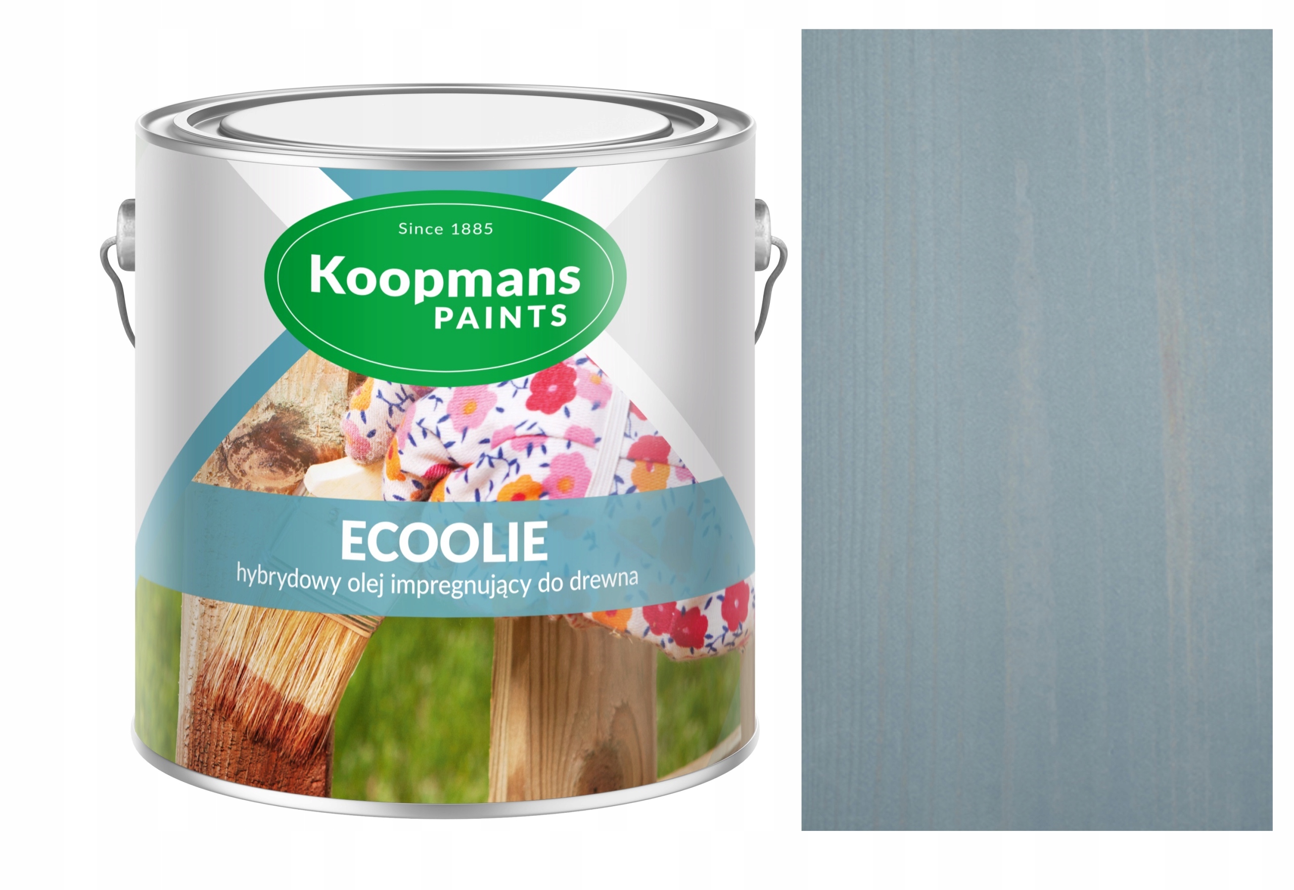 Koopmans Ecoolie Impregnačný Olej Na Drevo 20 L Sivý Modrý 200