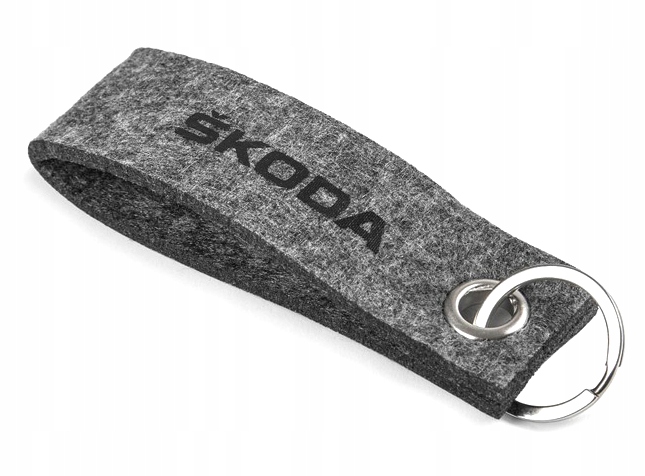 

Brelok Do Kluczy Szary Filc Z Filcu Skoda