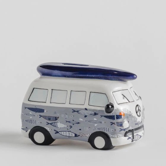 

Skarbonka Auto dzieci Ogórek Vw kamper retro Ryby