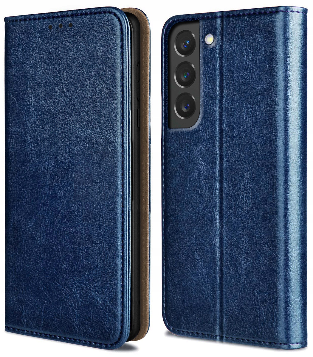 

Etui Skórzane Case Szkło do Samsung Galaxy S22