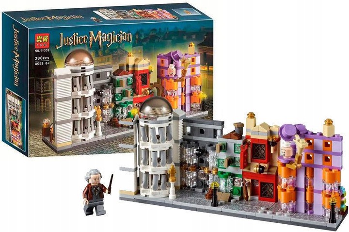 

Klocki Harry Potter Ulica Pokątna Justice Magician