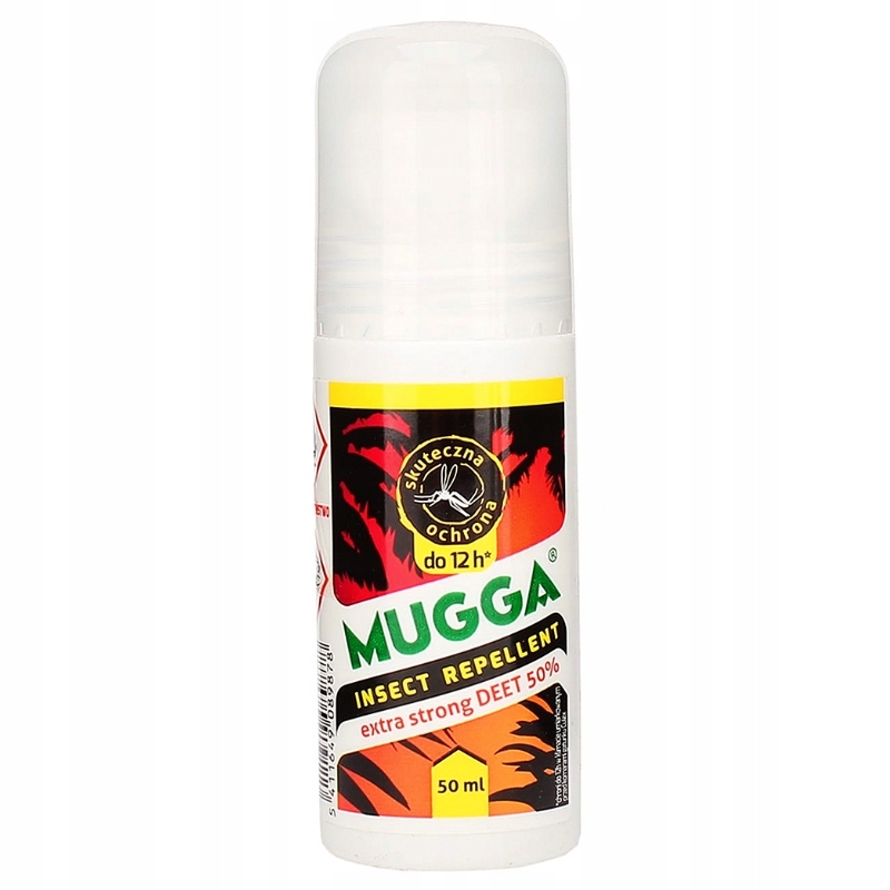 

Na Komary Roll-on Mugga Strong 50ml -działa do 12H