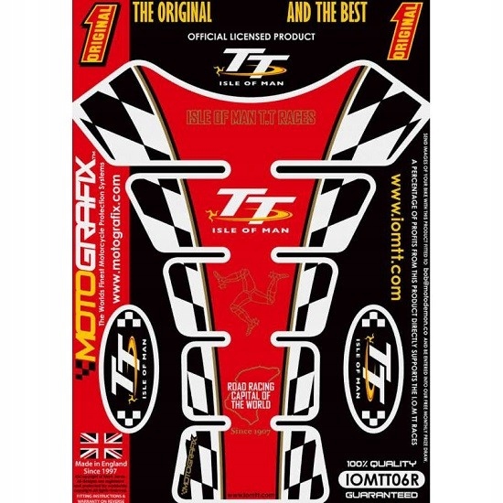 Tankpad Motografix Isle of Man TT Races Official