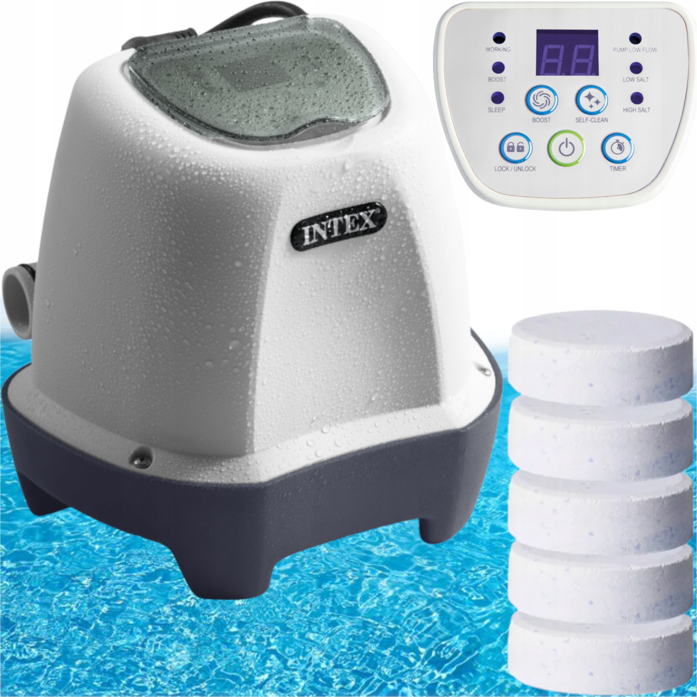 Generátor Chloru Do Bazénu, Čerpadlo Na Čisticí Sůl