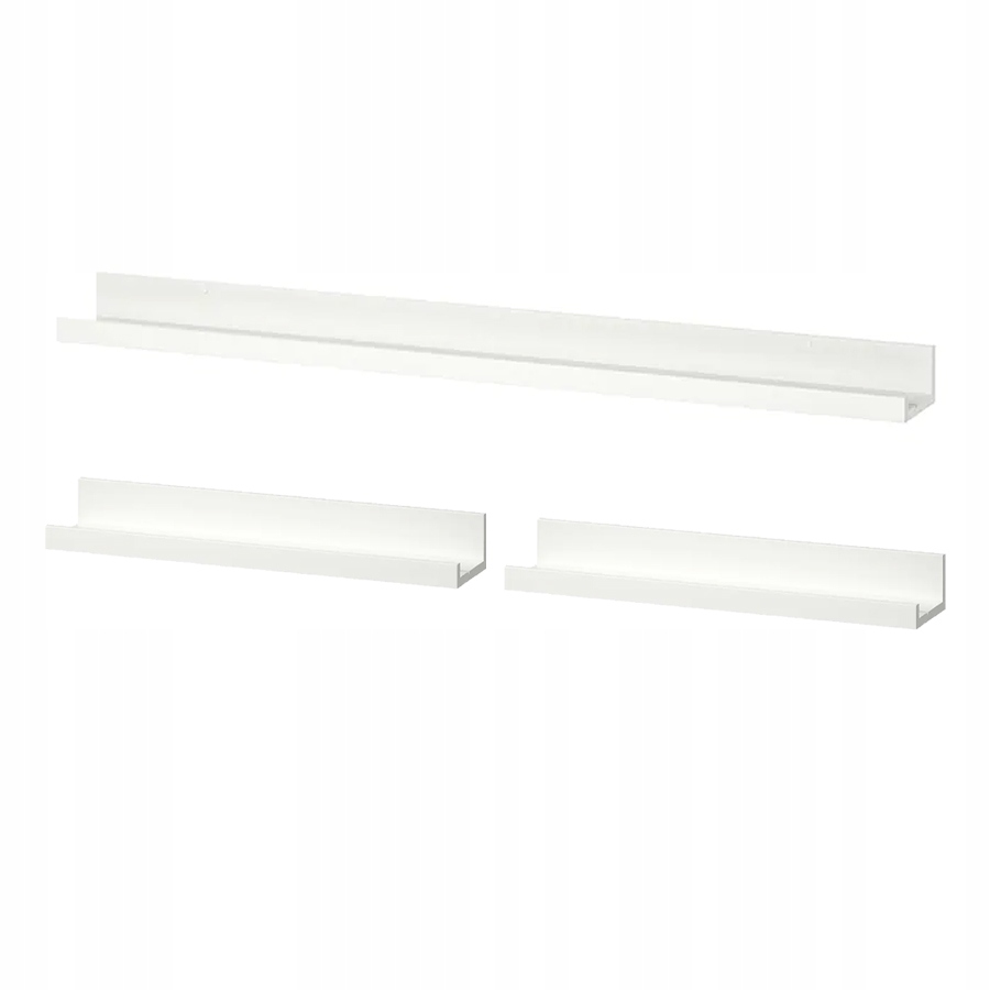 ZESTAW PÓŁEK NA ZDJĘCIA MOSSLANDA BIAŁE 3 SZT.