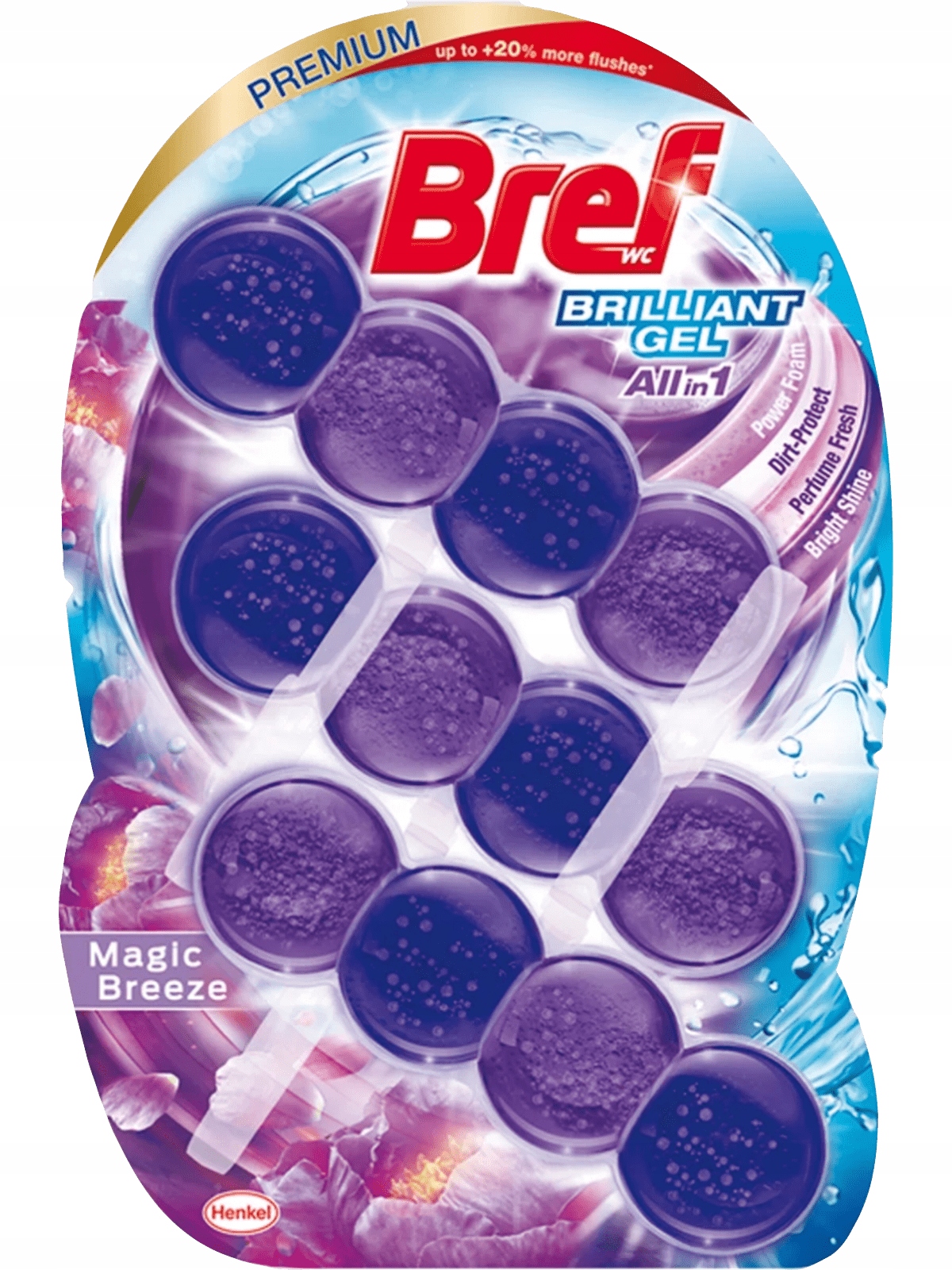 

Bref zawieszka Brilliant Gel 3x42g Magiczna Bryza