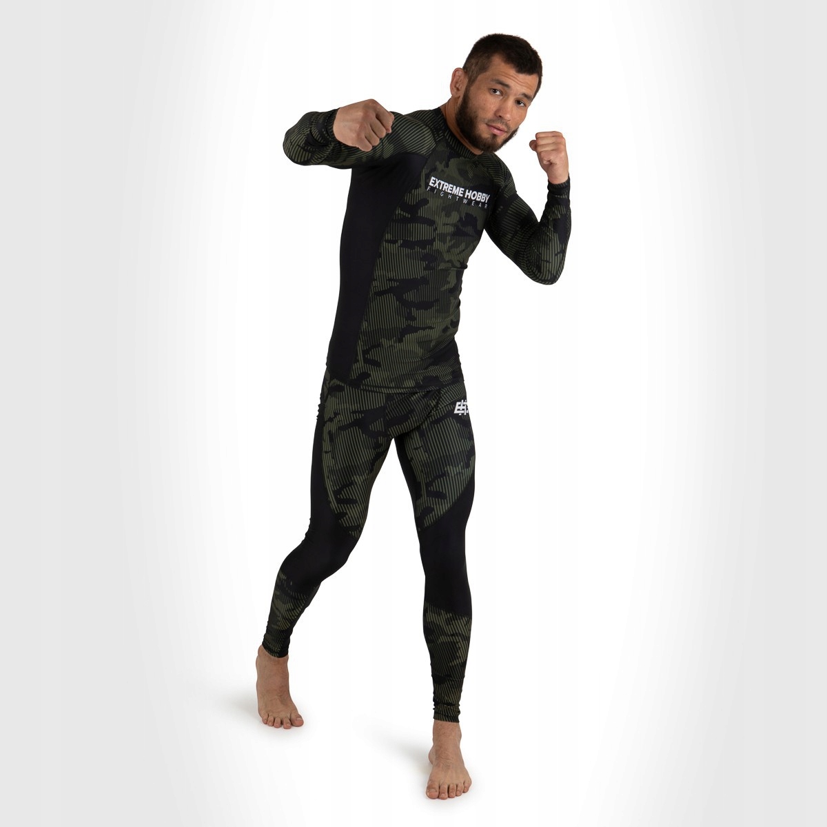 Rashguard męski z długim rękawem HAVOC KHAKI L Rodzaj rashguard