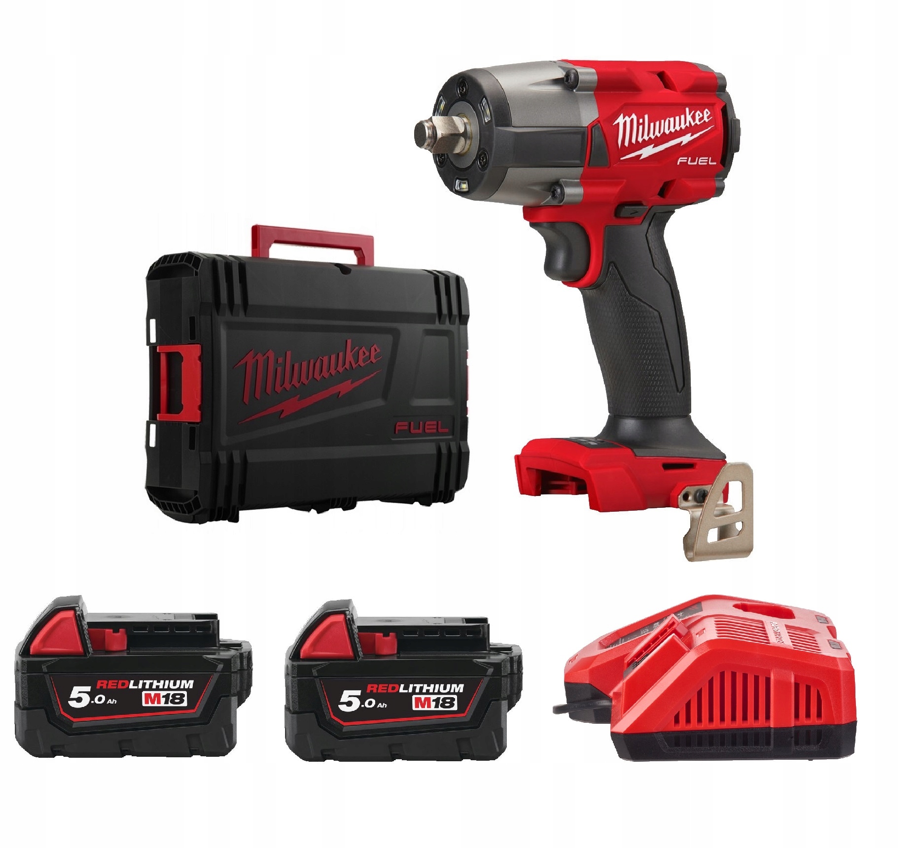 Milwaukee ударный гайковерт 1/2 745nm 2x5ah FMTIW2F12