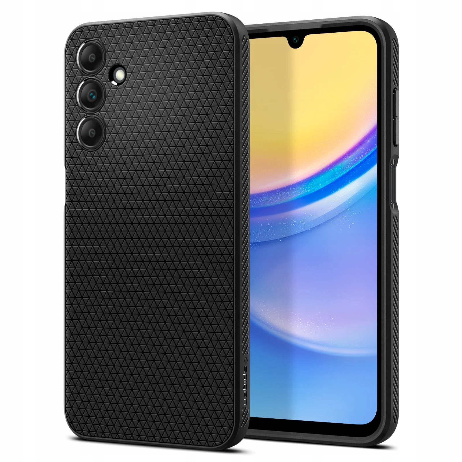 Spigen Liquid Air, matowa czerń Samsung Galaxy A15/A15 5G