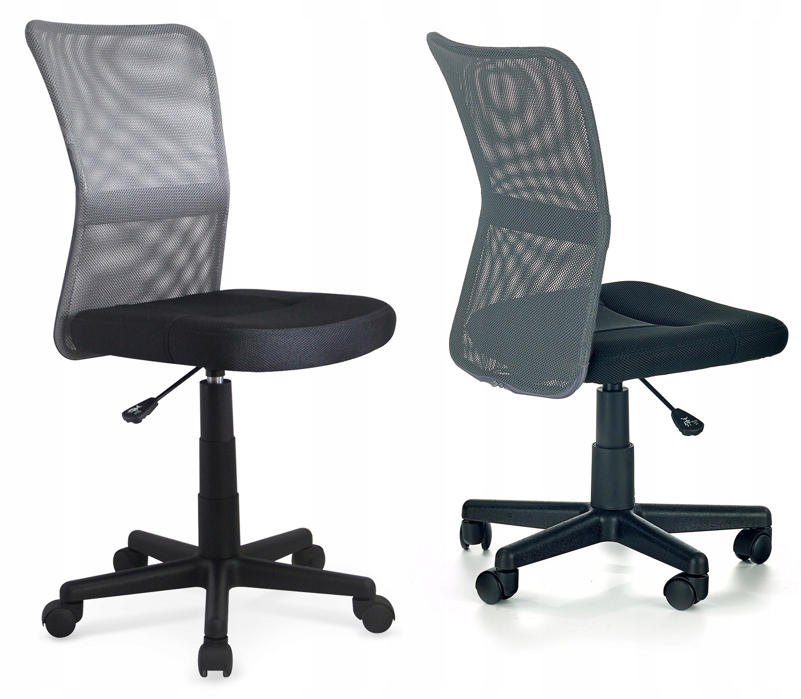 

Fotel Obrotowy Młodzieżowy Dingo Szary Popiel Halm