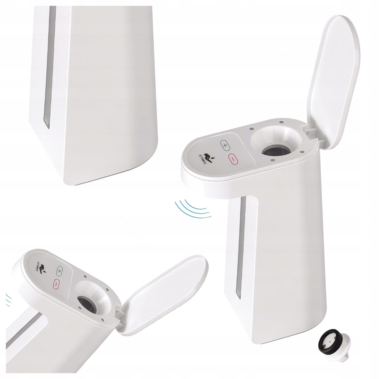 Dávkovač Mýdla Stojící Bezdotykový 250 ML Koupelna Umyvadlo Novinka