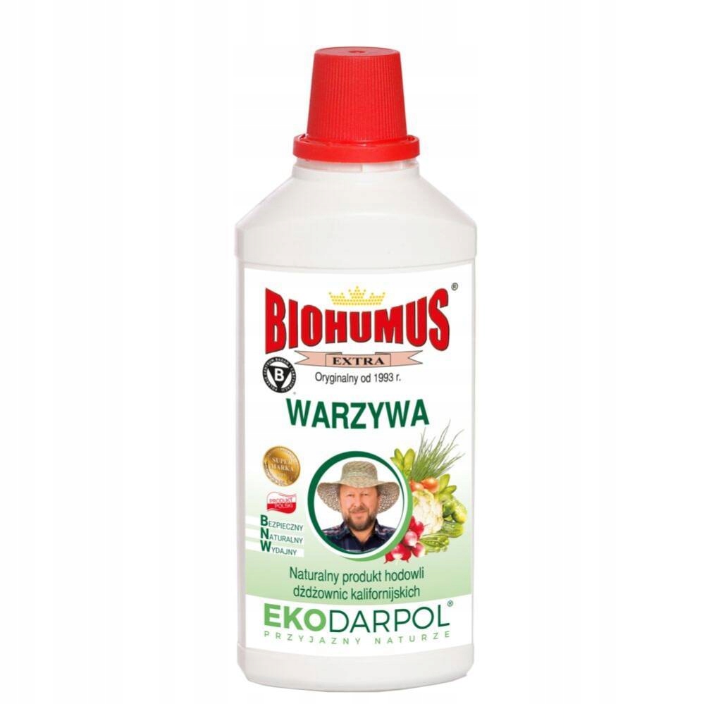 

Biohumus Extra Warzywa nawóz ekologiczny 1L
