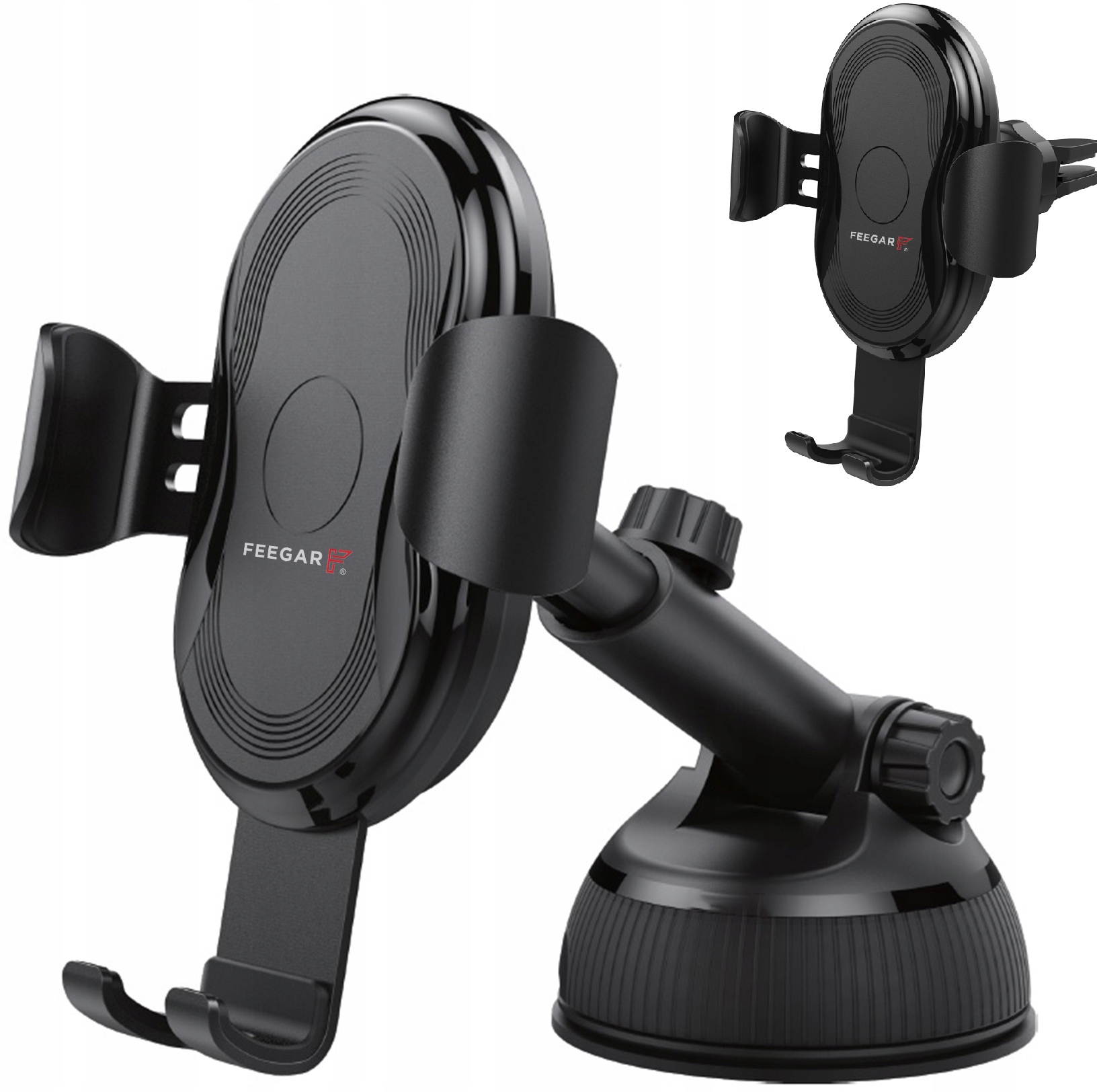UCHWYT SAMOCHODOWY DO TELEFONU GRAWITACYJNY FEEGAR na Szybę Kokpit Kratkę Kod producenta QH100