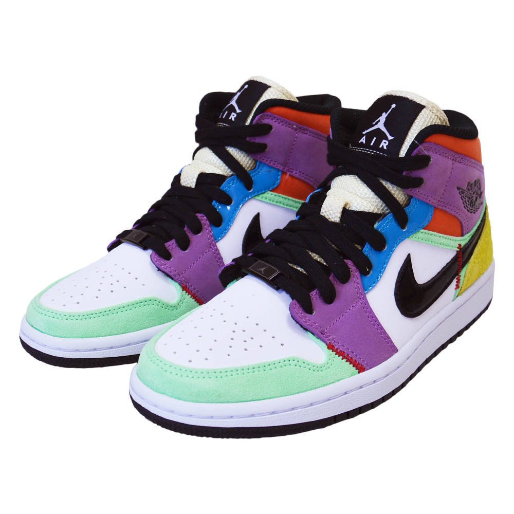 Buty Air Jordan 1 Mid SE Multi-Color (193658018432) • Cena, Opinie