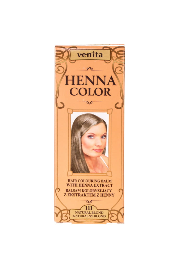 Venita Henna Color Balsam 111 Naturalny Blond