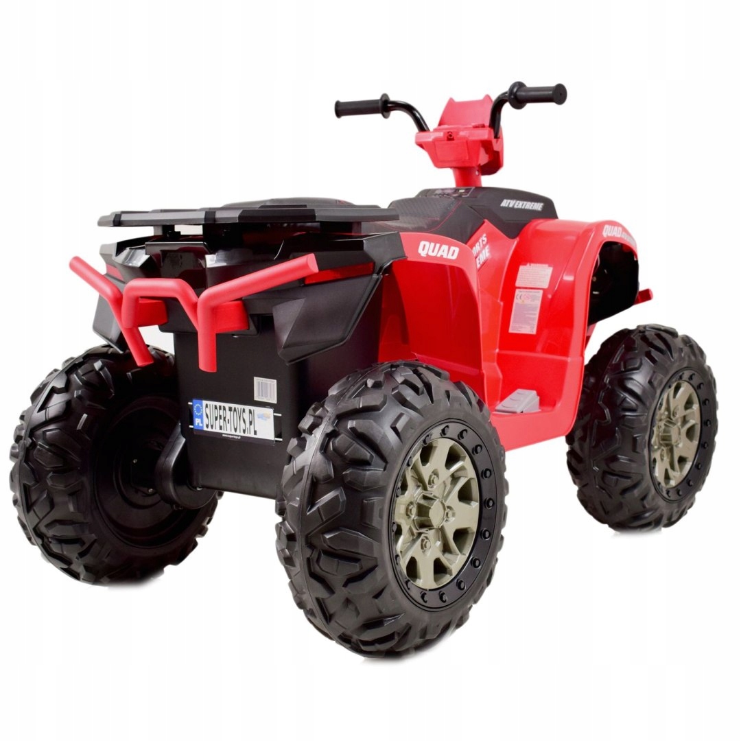 DUŻY QUAD NA AKUMULATOR, MIĘKKIE SIEDZENIE, MIĘKKIE KOŁA/CH9955 Marka Pozostałe