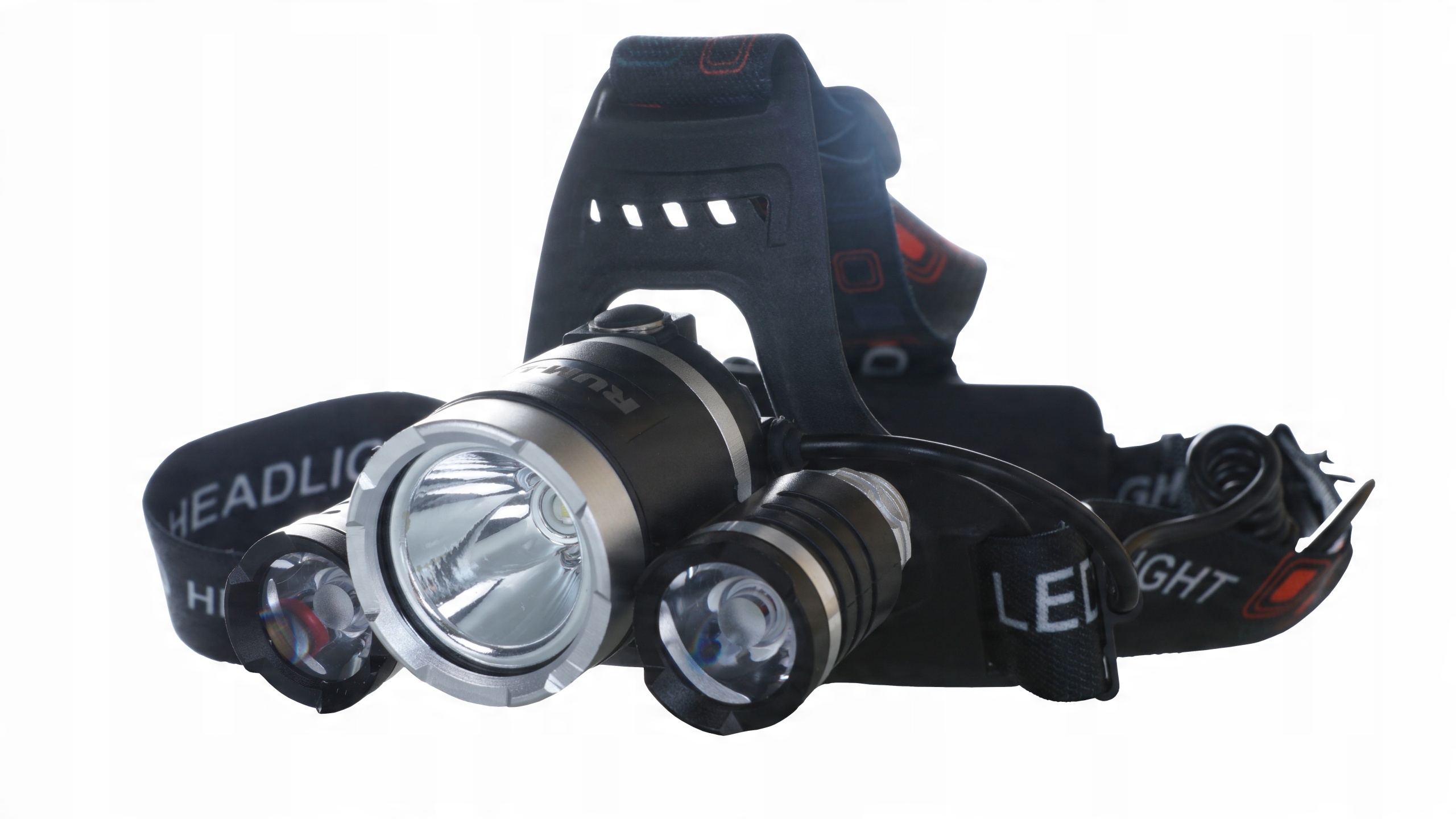 

Latarka czołowa Led 3xLED lampka czołówka mocna