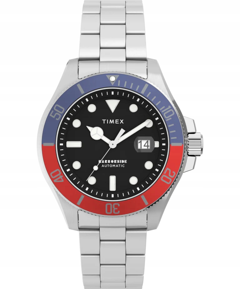 Pánské Hodinky Timex Automatic Diver Style Harborside Coast TW2V72100