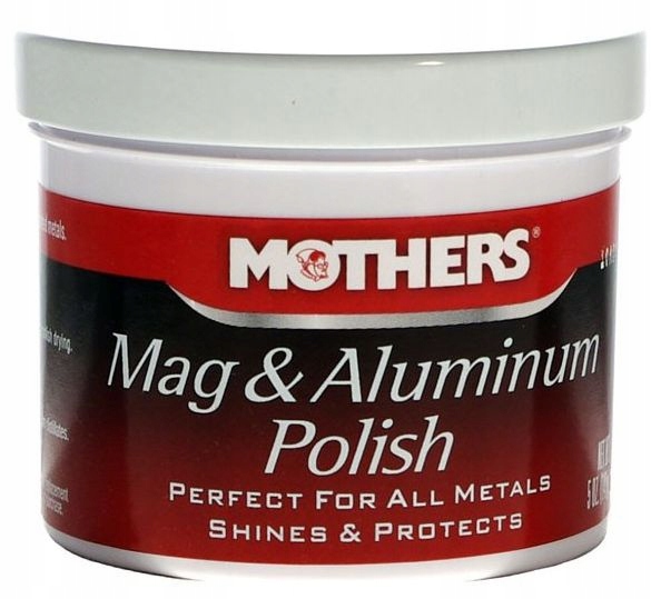 PASTA MOTHERS MAG & ALUMINIUM POLISH 141g DO POLEROWANIA METALU I ALUFELG