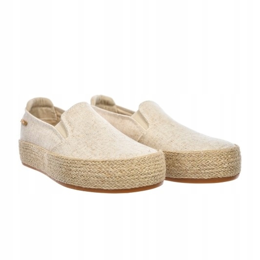 Dámské béžové espadrilky Big Star Shoes TT274089 40