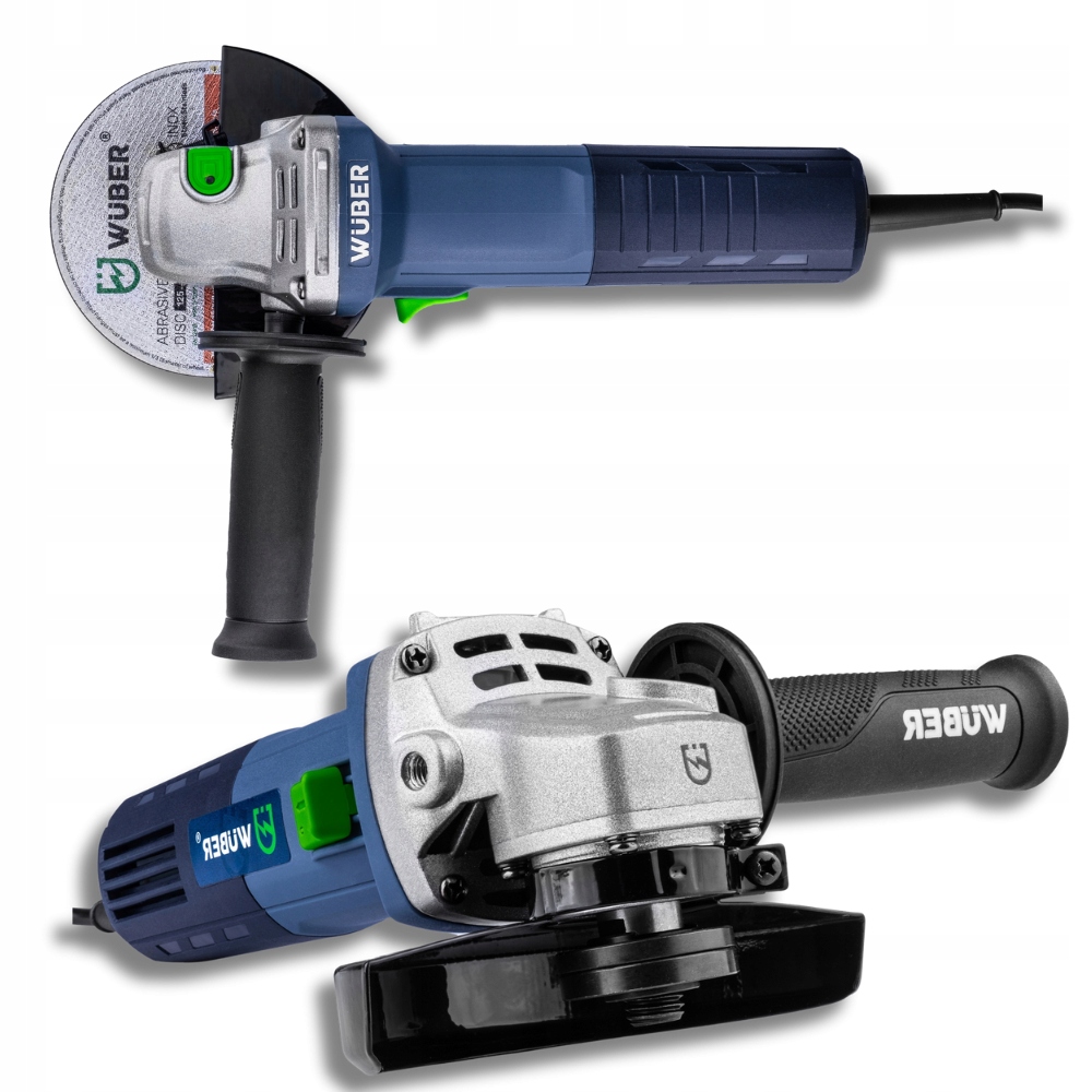 Úhlová Bruska Diax Silná Bruska 10 Kotoučů 125 MM XXL Sada Wuber