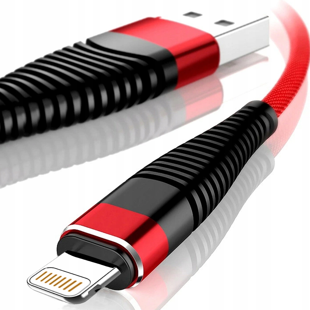 

Kabel Wzmacniany Lightning do Iphone 6 7 8 X Xr 11