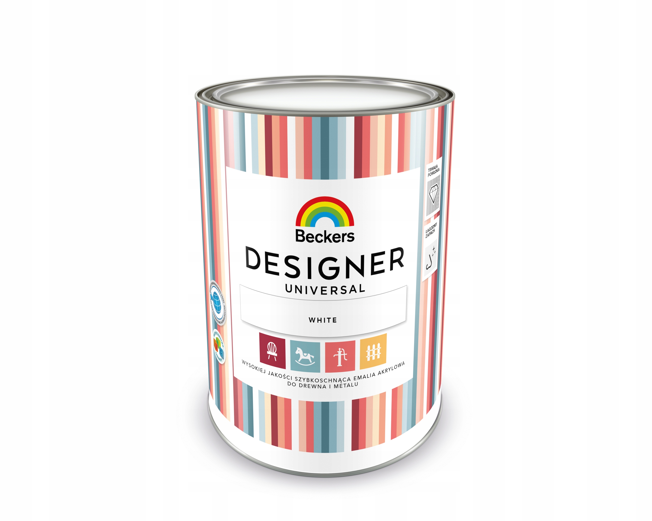 

Beckers Designer Universal 1L Emalia Akryl Biała