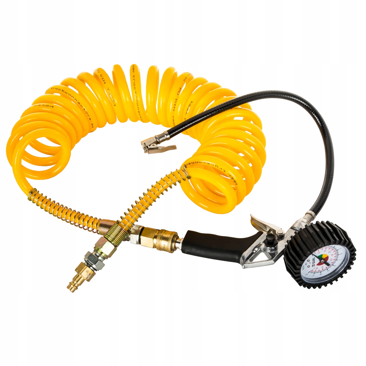 ZESTAW DO POMPOWANIA Z PISTOLETEM 4,5M MANOMETR Marka bez marki