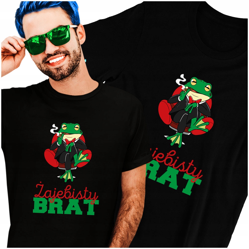 

Zajebisty Brat Zaba Koszulka Śmieszna L