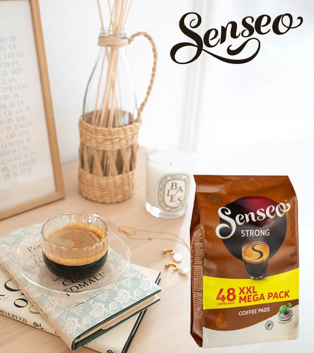 Прокладки SENSEO STRONG 48 шт. + БЕЗКОШТОВНА відеокнига від Senseo