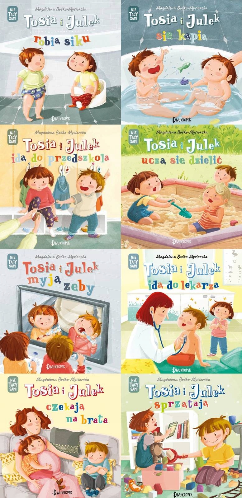 

Tosia i Julek. (Nie) tacy sami. Tom 1-8