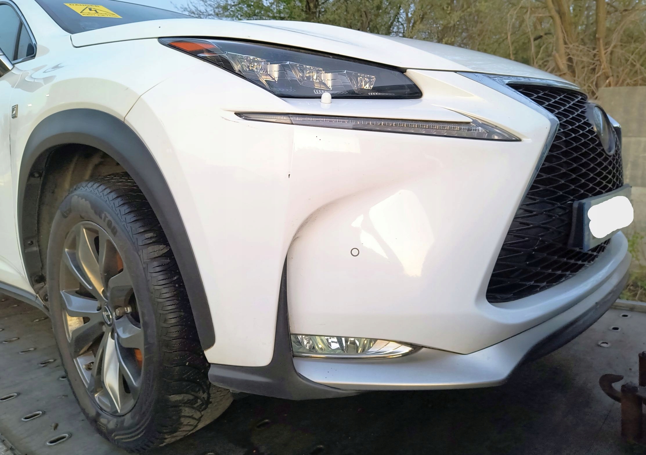 бампер задний крышка багажника задняя электрическая ремень четверть lexus NX и
