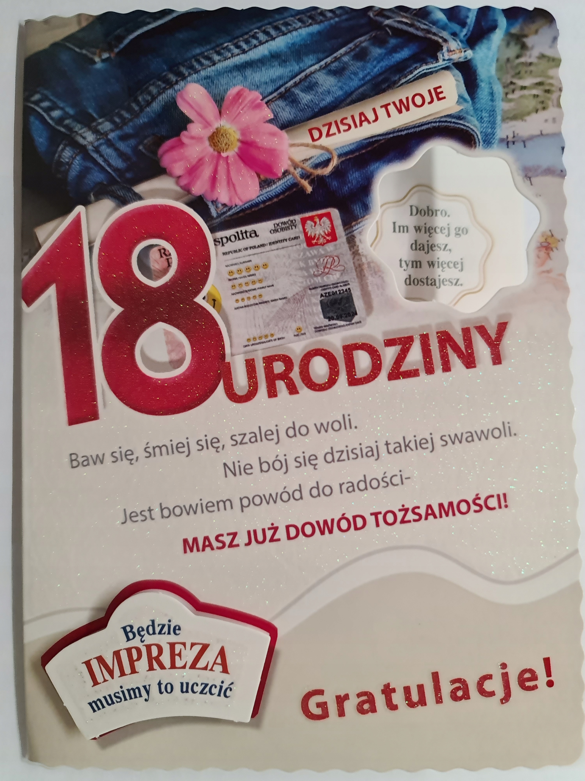 

kartka na osiemnastkę kartka na 18 kartki Wesołe
